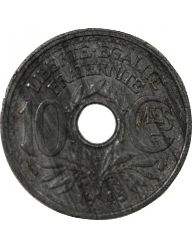 LINDAUER - 10 CENTIMES 1945 B BEAUMONT-LE-ROGER