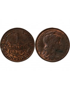 DUPUIS - 1 CENTIME 1908 2