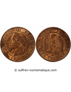 NAPOLEON III - 1 CENTIME 1861 A PARIS