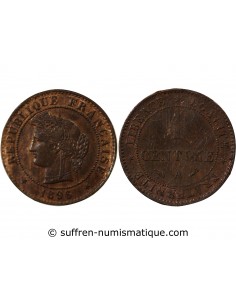 CERES - 1 CENTIME 1896 A PARIS