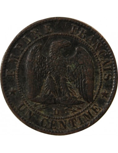 NAPOLEON III - 1 CENTIME 1854 D LYON