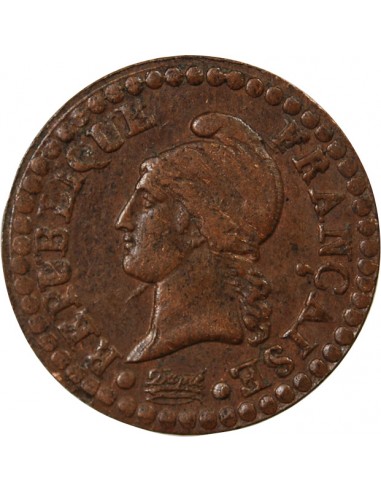 DUPRÉ - 1 CENTIME AN 7 A PARIS