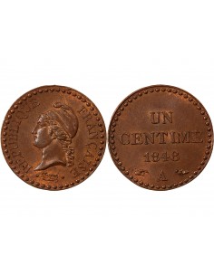 DUPRÉ - 1 CENTIME 1848 A PARIS 2