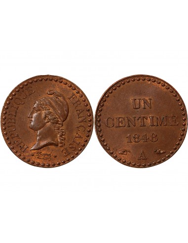 DUPRÉ - 1 CENTIME 1848 A PARIS