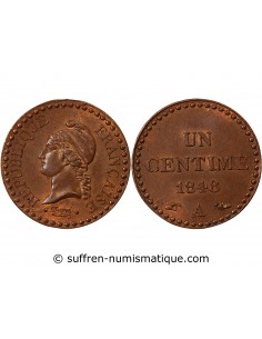 DUPRÉ - 1 CENTIME 1848 A PARIS