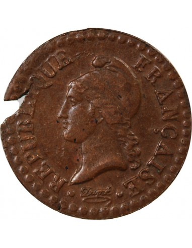 DUPRÉ - 1 CENTIME AN 7 A PARIS