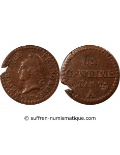 DUPRÉ - 1 CENTIME AN 7 A PARIS