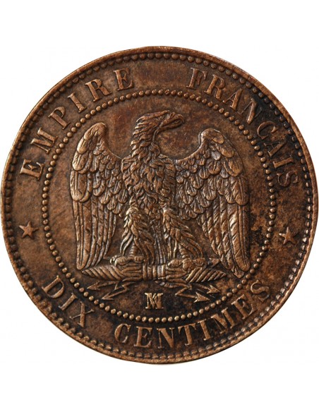 NAPOLEON III - 10 CENTIMES 1856 MA MARSEILLE