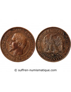 NAPOLEON III - 10 CENTIMES 1856 MA MARSEILLE