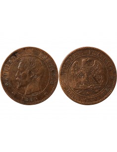 NAPOLEON III - 2 CENTIMES 1854 A PARIS 2
