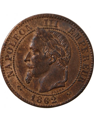 NAPOLEON III - 2 CENTIMES 1862 K BORDEAUX