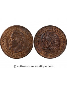 NAPOLEON III - 2 CENTIMES 1862 K BORDEAUX