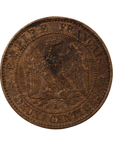 NAPOLEON III - 2 CENTIMES 1861 A PARIS