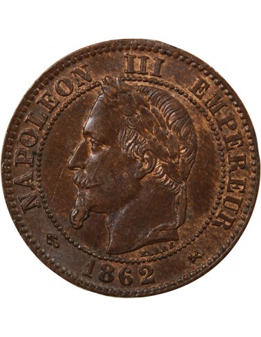NAPOLEON III - 2 CENTIMES 1862 K BORDEAUX