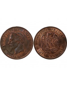 NAPOLEON III - 2 CENTIMES 1862 K BORDEAUX 2