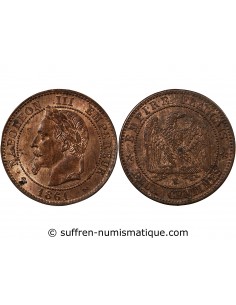 NAPOLEON III - 2 CENTIMES 1861 K BORDEAUX