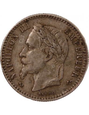 NAPOLEON III - 50 CENTIMES ARGENT 1867 K BORDEAUX