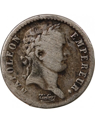 NAPOLEON Ier - 1/2 FRANC ARGENT 1809 K BORDEAUX