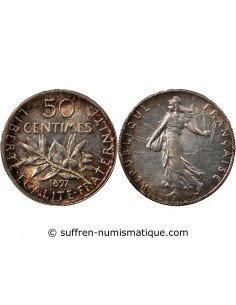 SEMEUSE - 50 CENTIMES ARGENT 1897
