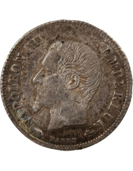 NAPOLEON III - 20 CENTIMES ARGENT 1860 A PARIS