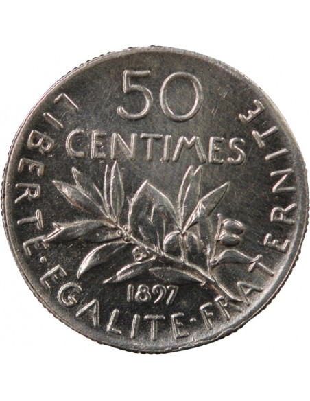 SEMEUSE - 50 CENTIMES ARGENT 1897