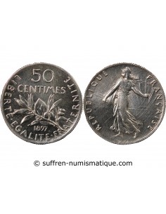 SEMEUSE - 50 CENTIMES ARGENT 1897