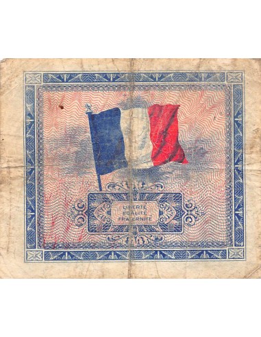 IMPRESSION AMERICAINE - 5 FRANCS DRAPEAU Type 1944 - TB