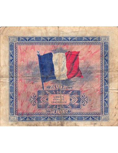 IMPRESSION AMERICAINE - 10 FRANCS DRAPEAU Type 1944 - TB