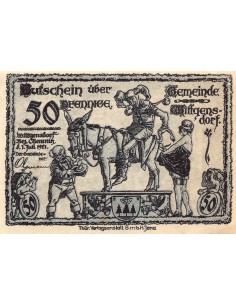 ALLEMAGNE, WITTGENSDORF - 50 PFENNIG 1921 2