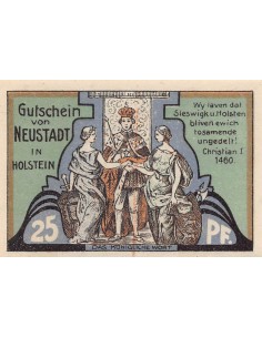 ALLEMAGNE, NEUSTADT IN HOLSTEIN - 25 PFENNIG 1921 2