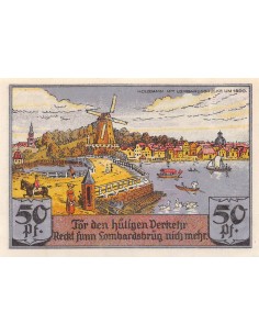 ALLEMAGNE, HAMBURG - 50 PFENNIG 1921 2