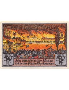 ALLEMAGNE, HAMBURG - 50 PFENNIG 1921 2