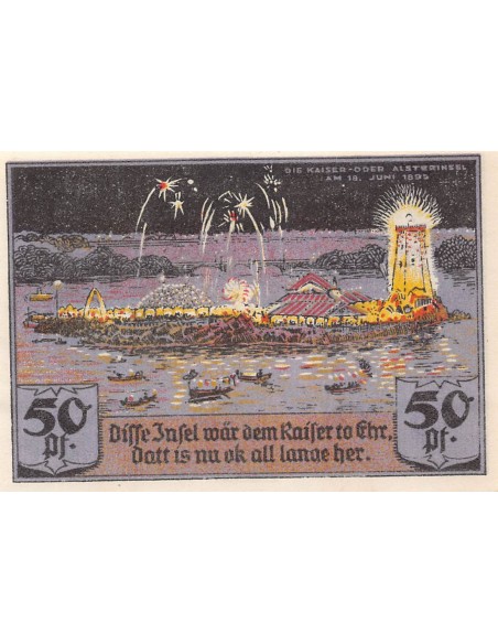 ALLEMAGNE, HAMBURG - 50 PFENNIG 1921