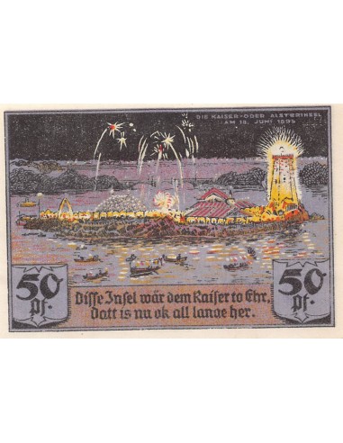 ALLEMAGNE, HAMBURG - 50 PFENNIG 1921