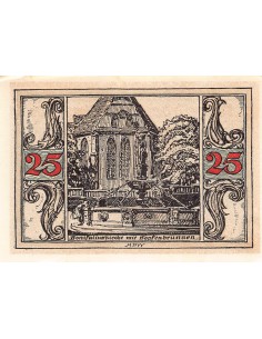 ALLEMAGNE, ARNSTADT - 25 PFENNIG 1921 2