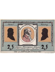 ALLEMAGNE, LILIENTHAL - 25 PFENNIG 1921