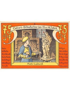 ALLEMAGNE, CALCAR - 75 PFENNIG 1921 2