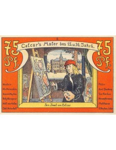 ALLEMAGNE, CALCAR - 75 PFENNIG 1921 2