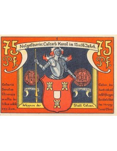 ALLEMAGNE, CALCAR - 75 PFENNIG 1921