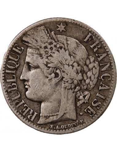 CERES ﻿- 1 FRANC ARGENT 1849 A PARIS