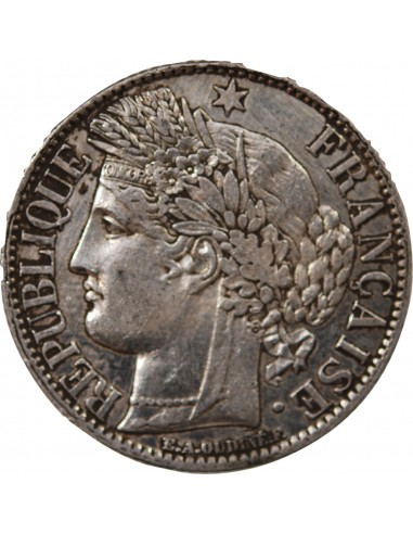CERES ﻿- 1 FRANC ARGENT 1872 A PARIS