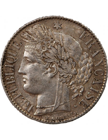 CERES ﻿- 1 FRANC ARGENT 1887 A PARIS