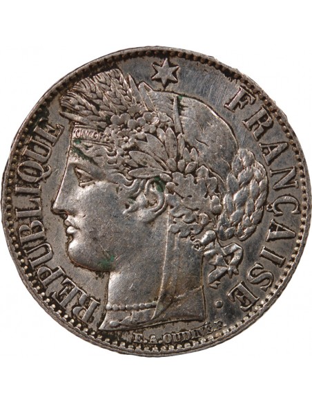 CERES ﻿- 1 FRANC ARGENT 1888 A PARIS