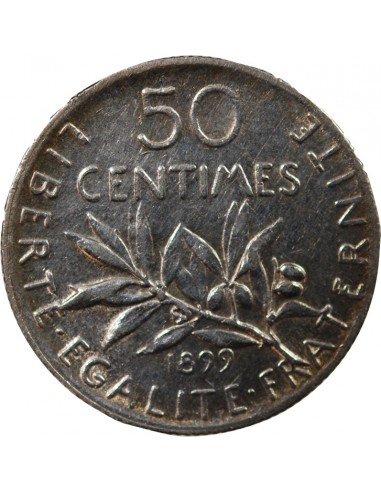 SEMEUSE - 50 CENTIMES ARGENT 1899