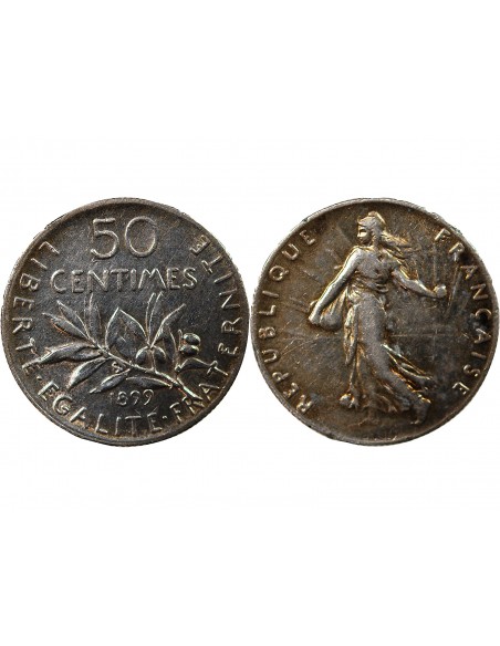 SEMEUSE - 50 CENTIMES ARGENT 1899