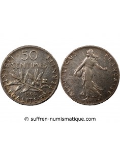 SEMEUSE - 50 CENTIMES ARGENT 1900