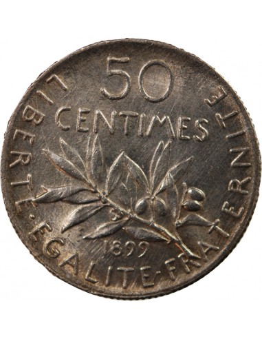 SEMEUSE - 50 CENTIMES ARGENT 1899