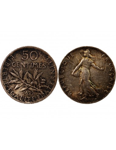 SEMEUSE - 50 CENTIMES ARGENT 1899