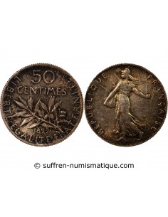 SEMEUSE - 50 CENTIMES ARGENT 1899