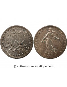 SEMEUSE - 50 CENTIMES ARGENT 1911